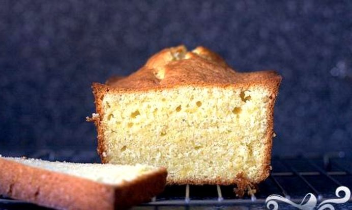 Воздушный кекс с коньяком