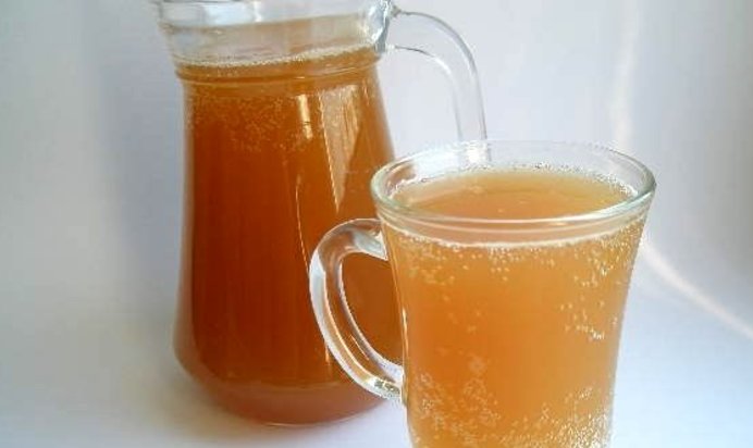 Квас из пшена