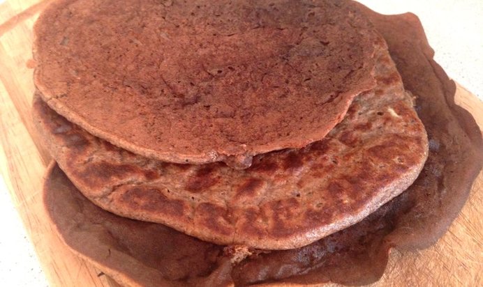 Блины из льняной муки с корицей