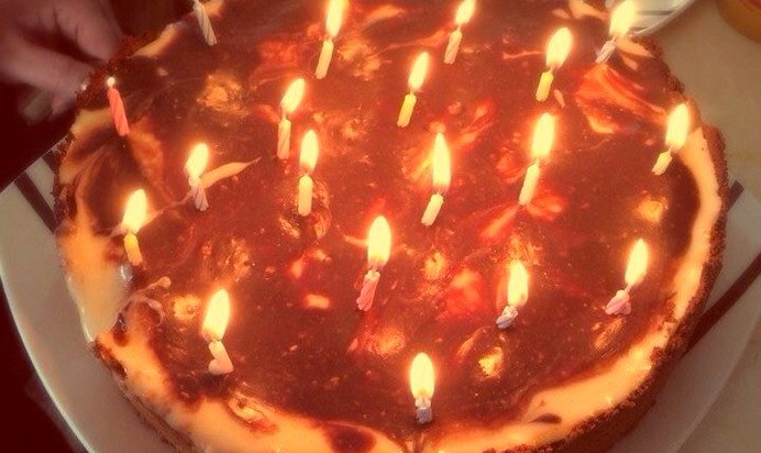 Молочный торт с карамелью и шоколадом