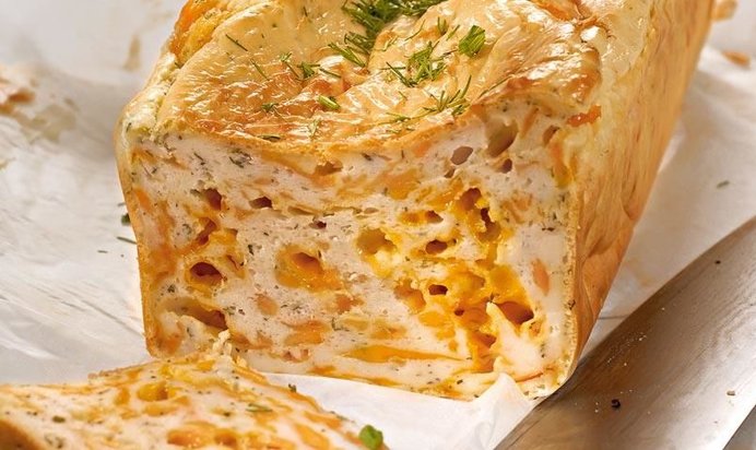 Сырный кекс