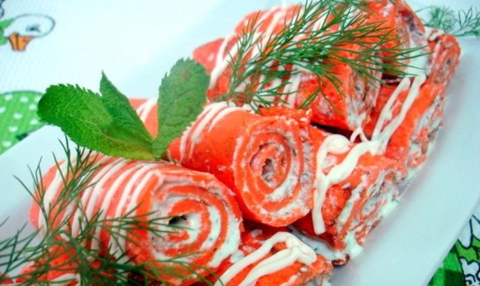 Блины особые, закусочные