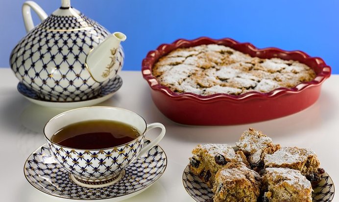 Кекс Мазурка с сухофруктами и орехами