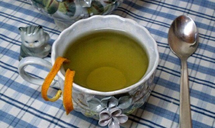 Мате с календулой и цедрой апельсина