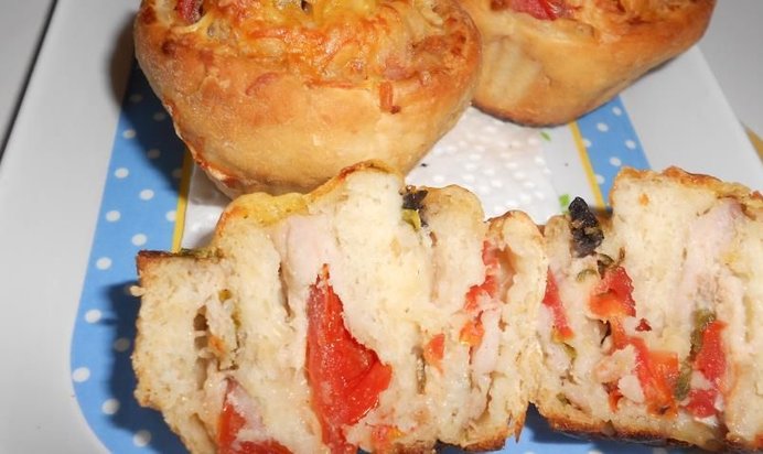 Мясные кексы