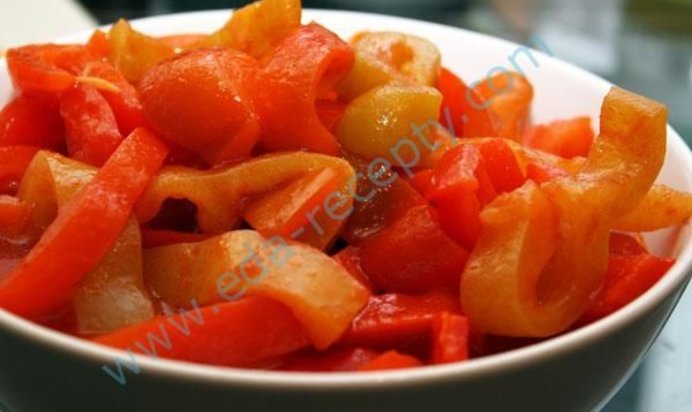 Лечо с томатной пастой