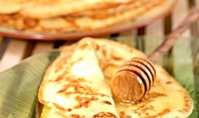 Блины с манкой