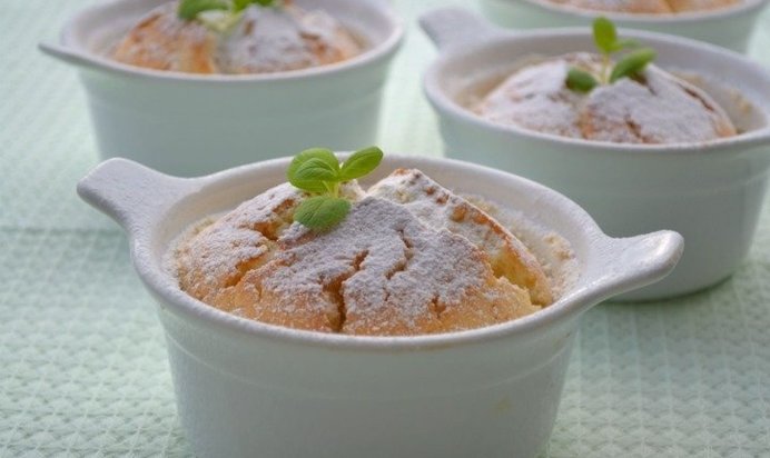 Лимонный влажный кекс