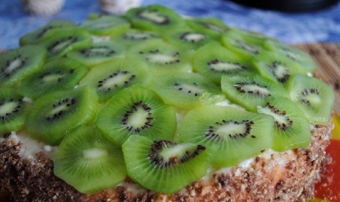 Бисквитный торт в мультиварке