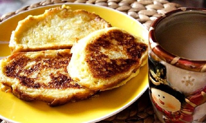 Гренки из белого хлеба