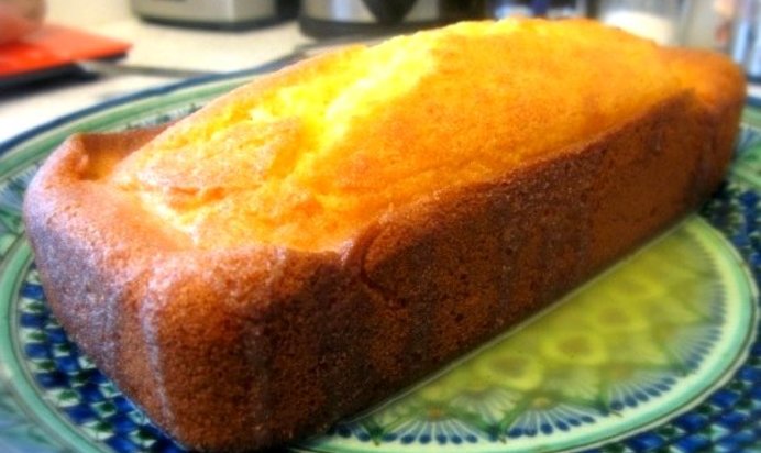 Cочный апельсиновый кекс