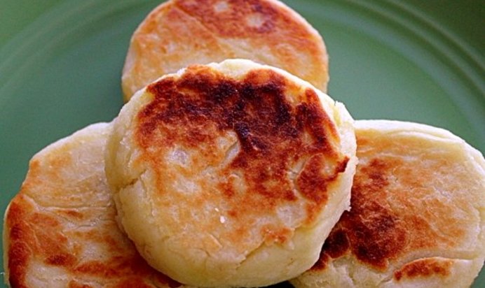 Блинчики из картофельного пюре