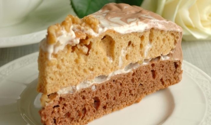 Торт «День и ночь»