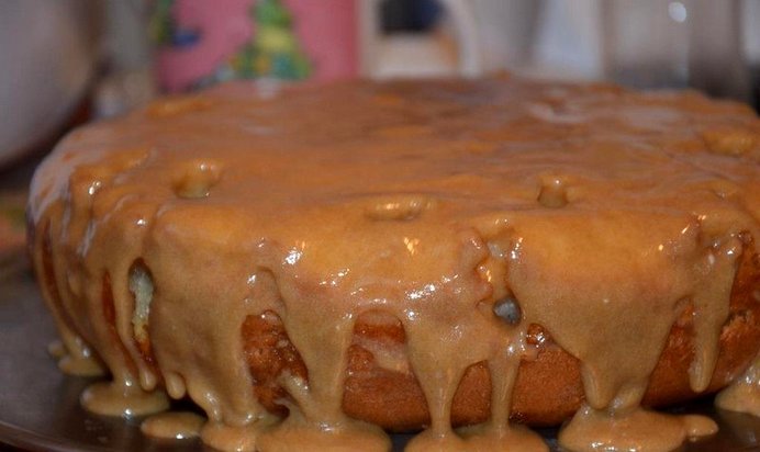 Кекс с зефиром