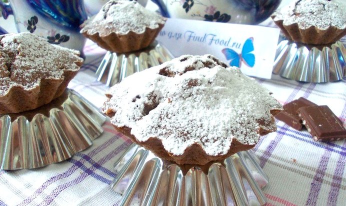 Кофейные кексы с арахисом