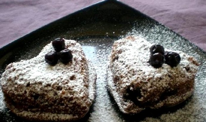 Маффины черничные