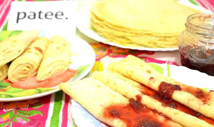 Блины на соде