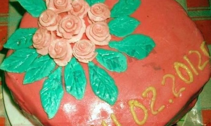 Торт на день Валентина для любимого