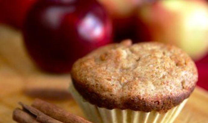 Маффины с яблоками и корицей