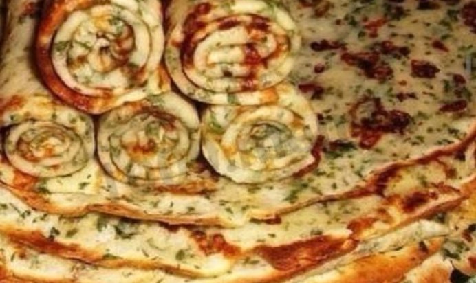 Сырные блинчики с зеленью