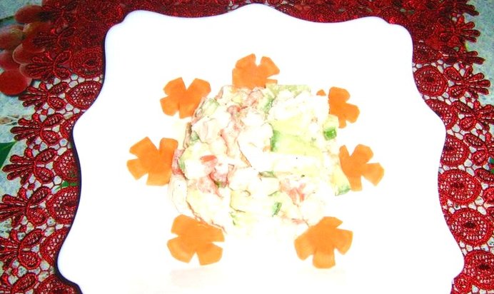 Салат Дыханье весны