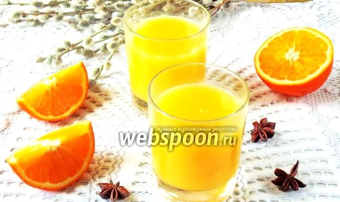 Кисель из апельсинов