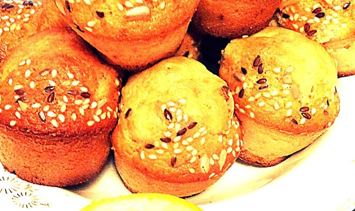 Маффины с апельсиновой цедрой