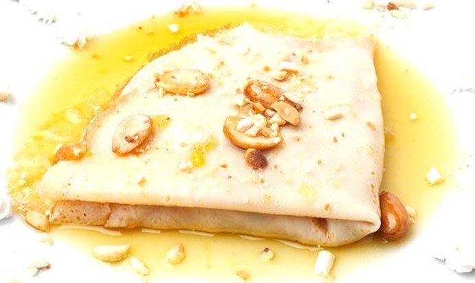 Блинчики с медом или сахаром