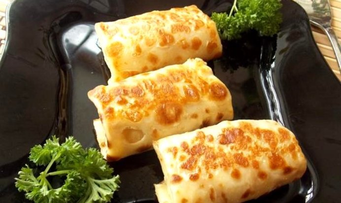 Блинчики с мясом