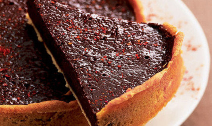 Шоколадный торт с перцем