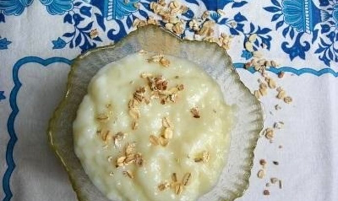 Молочно-ванильный кисель