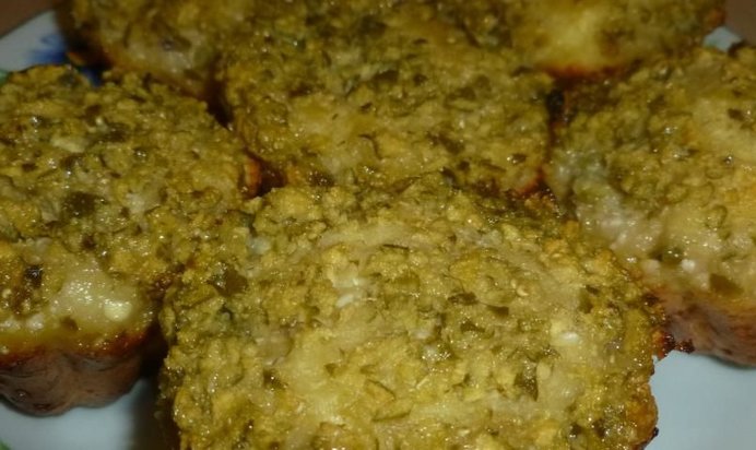 Творожные маффины с фейхоа