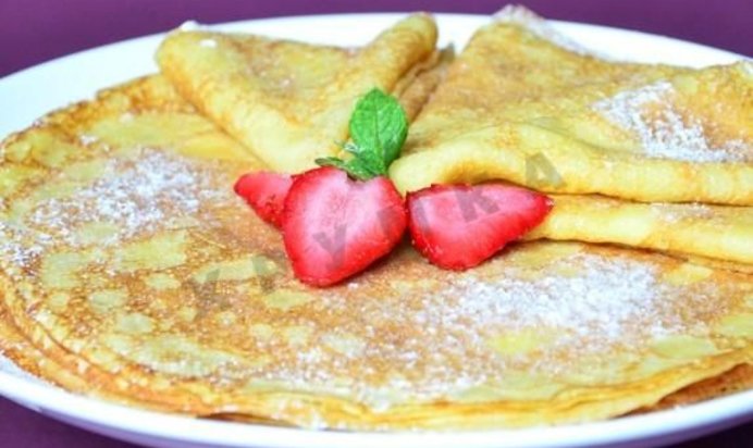 Тыквенно-апельсиновые блины