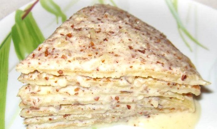 Торт блинный