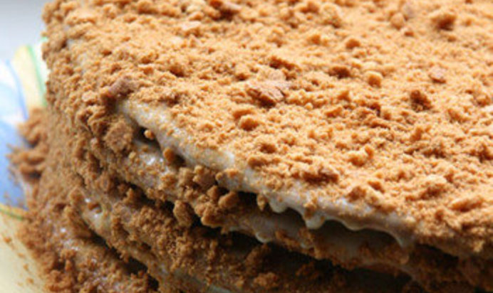 Торт «медовик»