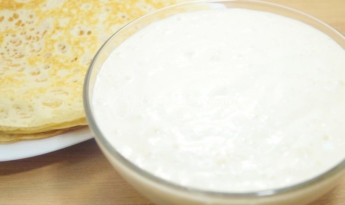 Дрожжевое тесто для блинов