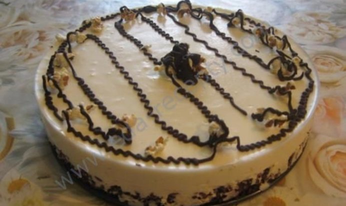 Торт из попкорна