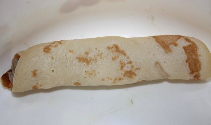 Блинчики с мясом и яйцом