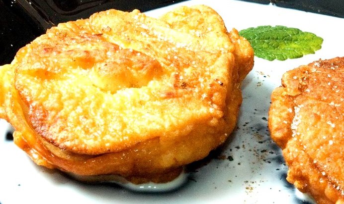 Яблочные блинчики