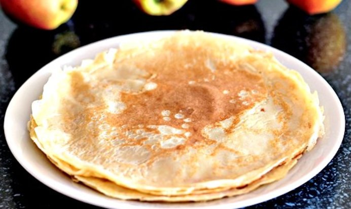 Блинчики на молоке