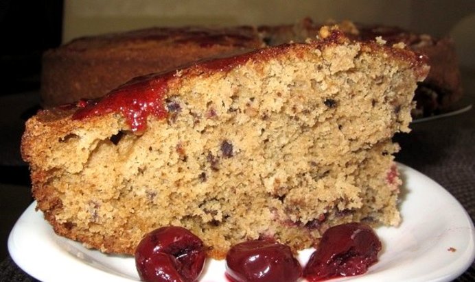 Пирог на заварке с вареньем