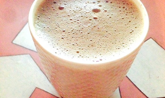 Шоколадно-орехово-кофейный напиток