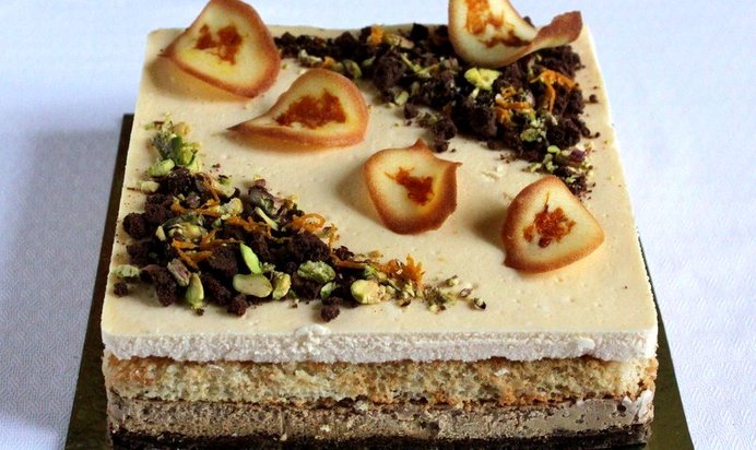 Торт «Осень в Нью-Йорке»