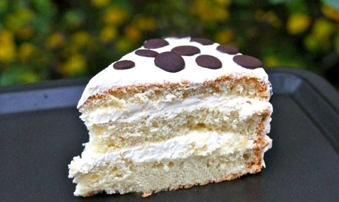 Бисквитный торт «Елизавета»