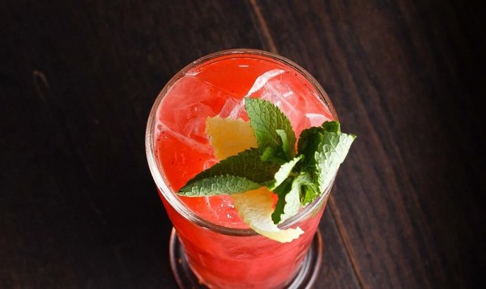 Земляничный айс ти