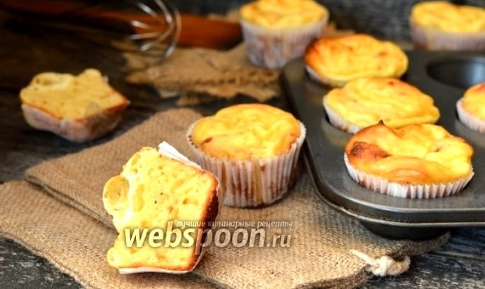 Дважды творожные кексы