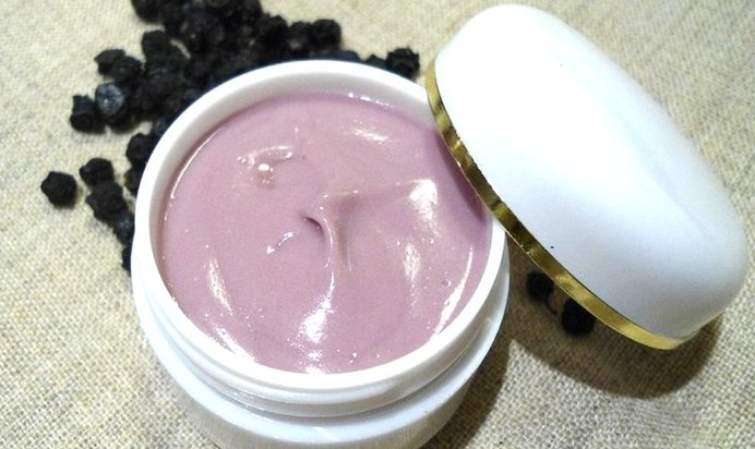 Черничный крем для торта