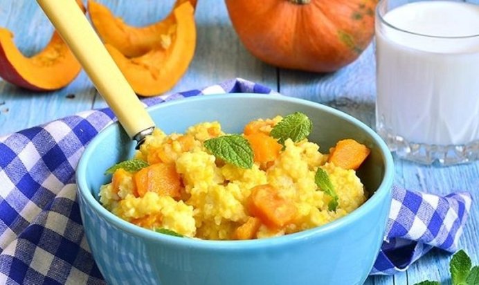 Пшенная каша для ребенка