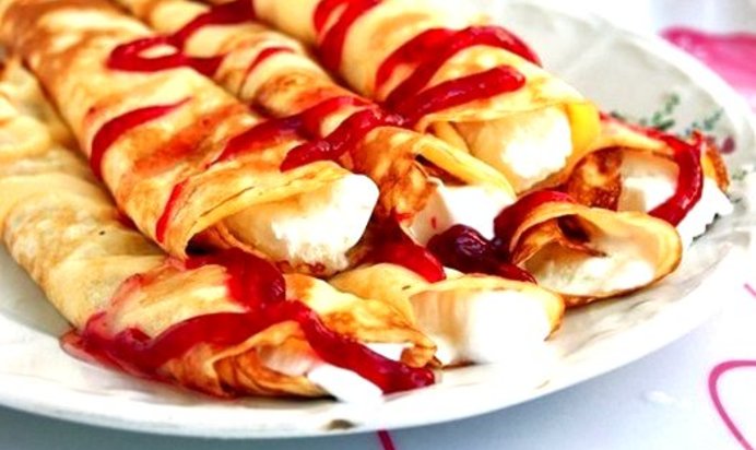 Нежные тонкие блинчики на молоке