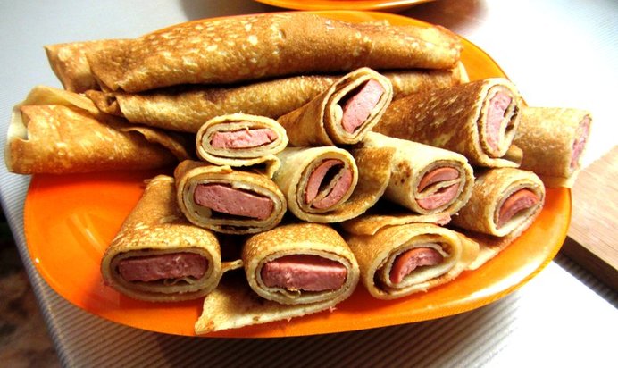 Простые блины